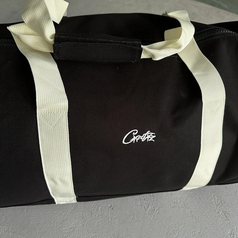 Corteiz Duffle Bag Mustard Yellow Travel Bag - 9