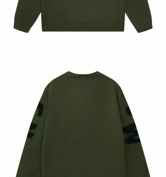 Off-White Arrow Logo Knit Sweater Lavender - 19