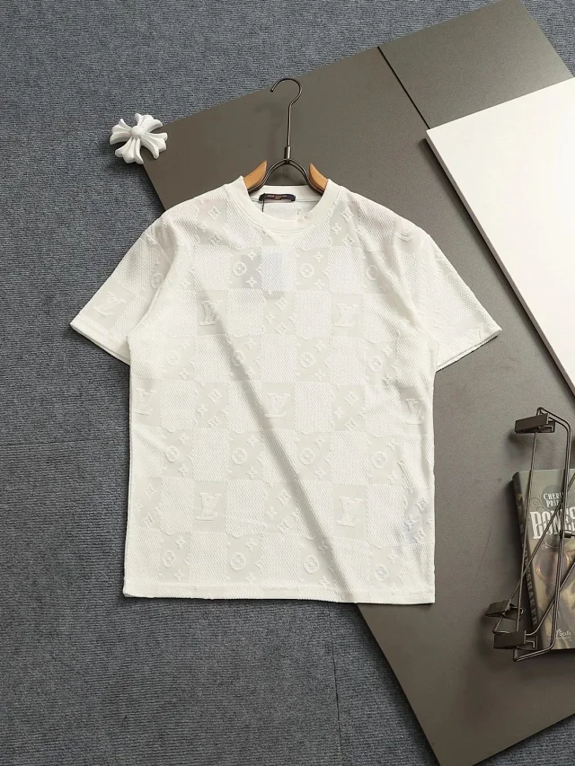 Louis Vuitton T-Shirts Monogram-patterned short-sleeve T-shirt product detail image 6