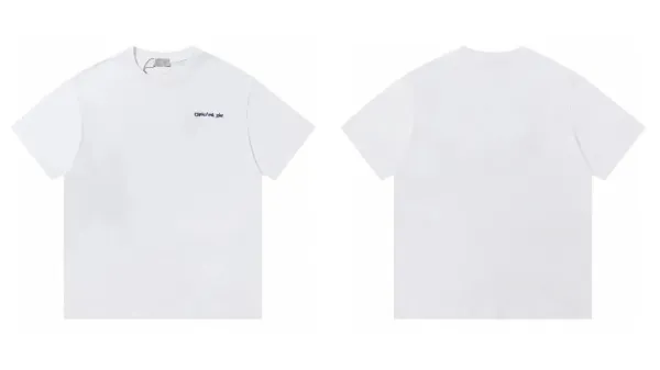 Dior Christmas Dior White Graphic T-Shirt - 12