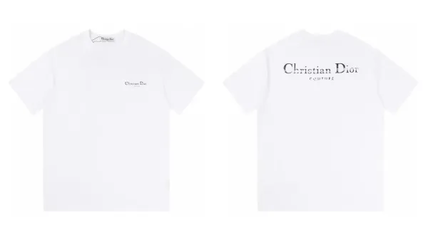 Dior Christmas Dior White Graphic T-Shirt - 15