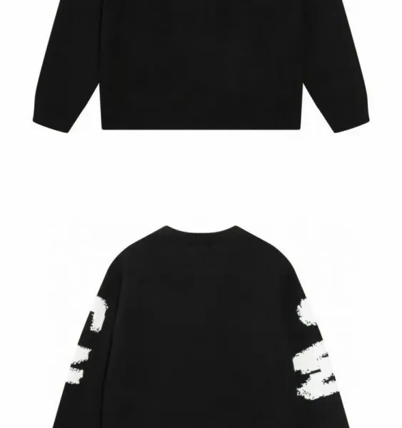 Off-White Arrow Logo Knit Sweater Lavender - 17