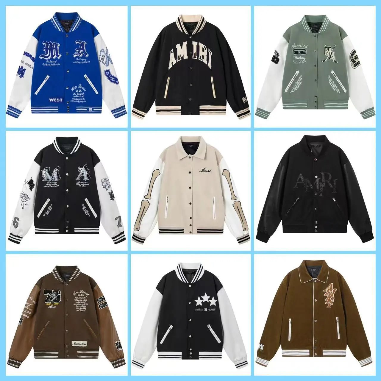 Amiri Varsity Jacket [29 style