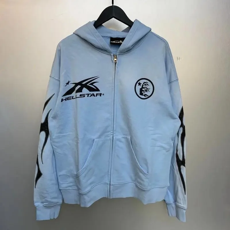 Hellstar Sudadera con Cremallera