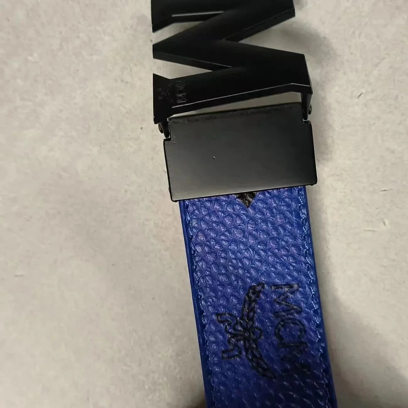 Blue Black Buckle