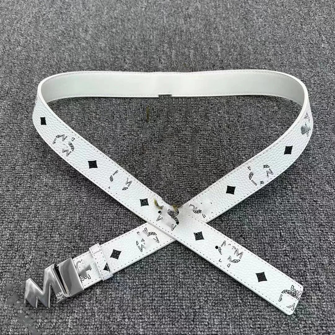 White Silver Buckle