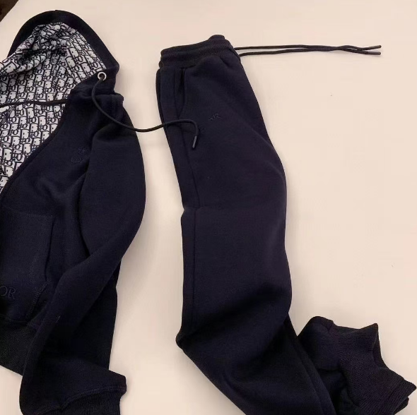 Navy blue zipper+pants