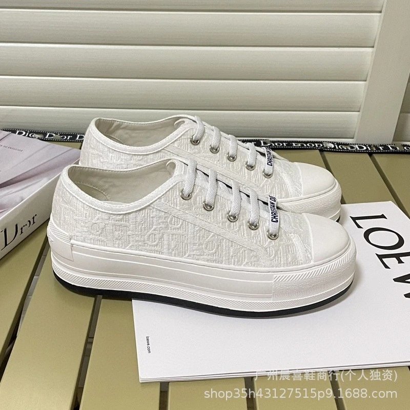 Thick Sole All White