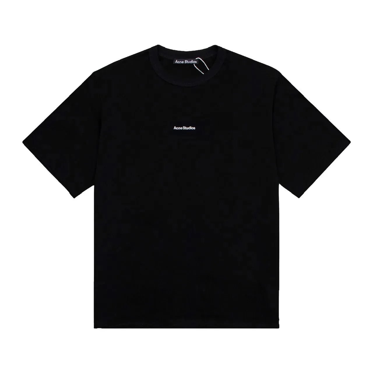 Black Small Chest Logo Letters