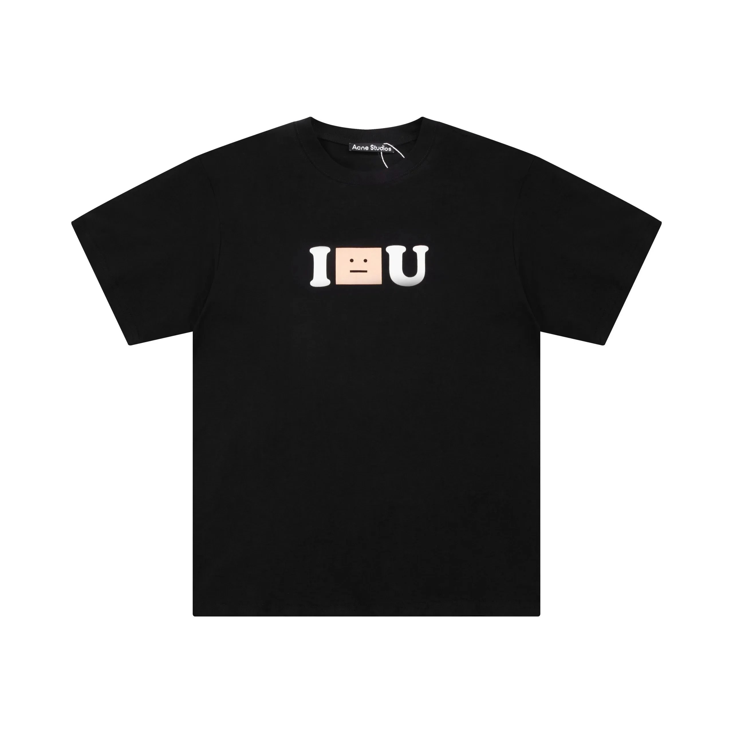 Black Square Letter Print