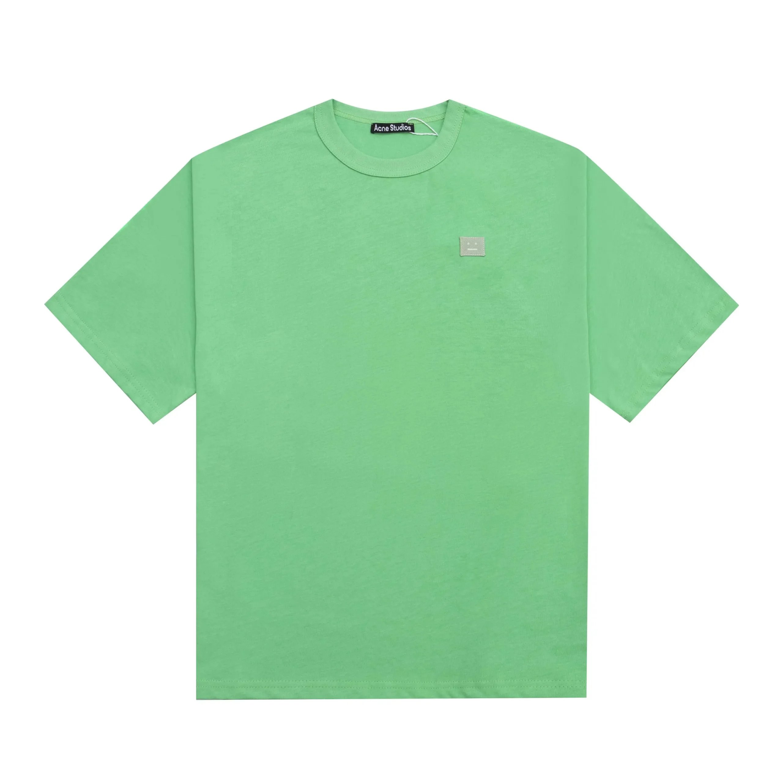 Green Square Smiley Face
