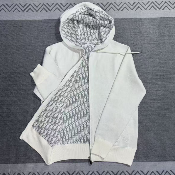 Di Zipper Hoodie Sweater