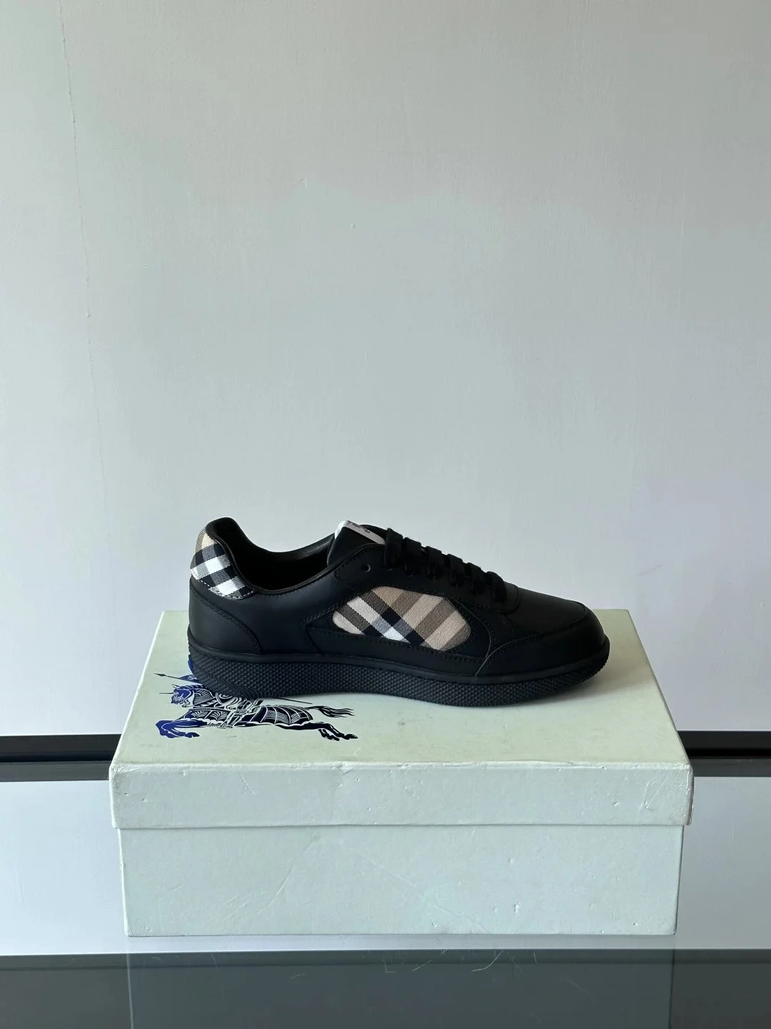 Burberry Zapatillas Cuadros Grabadas
