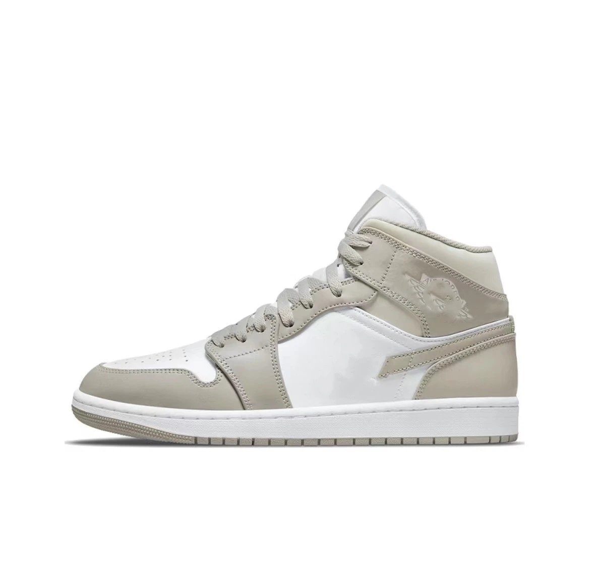 Jordan Sneakers High-Top Lace-Up Basketball — Light bone color