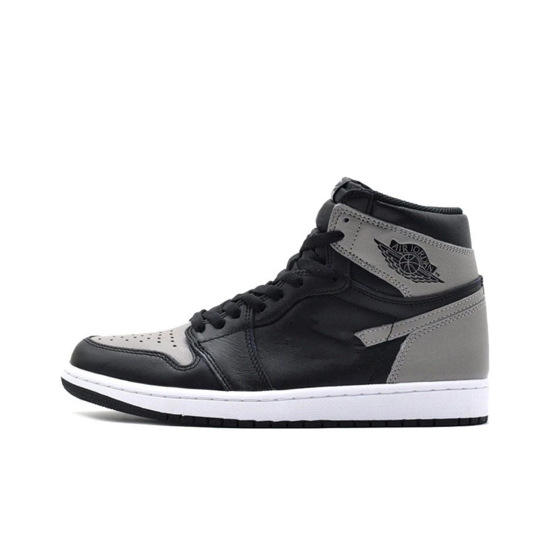 Jordan Sneakers High-Top Lace-Up Basketball — Shadow Gray