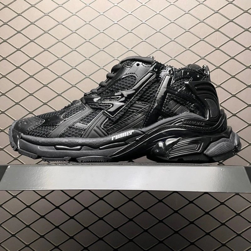 Balenciaga Track Runner Black Sneakers Chunky Sneakers