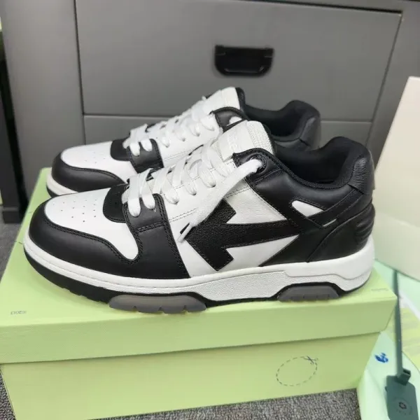 Off-White Out of Office Mint Green Sneakers - 7