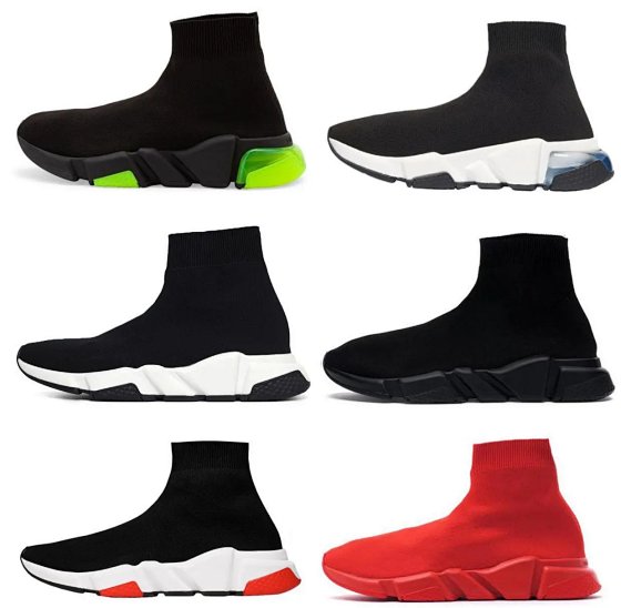 Casual sneakers socks shoes knitted shoes cf