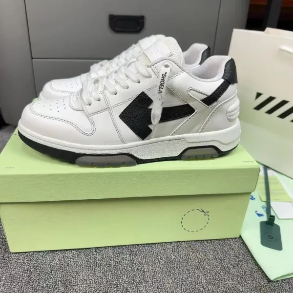 Off-White Out of Office Mint Green Sneakers - 8