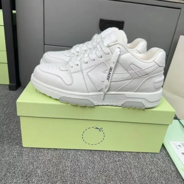 Off-White Out of Office Mint Green Sneakers - 9