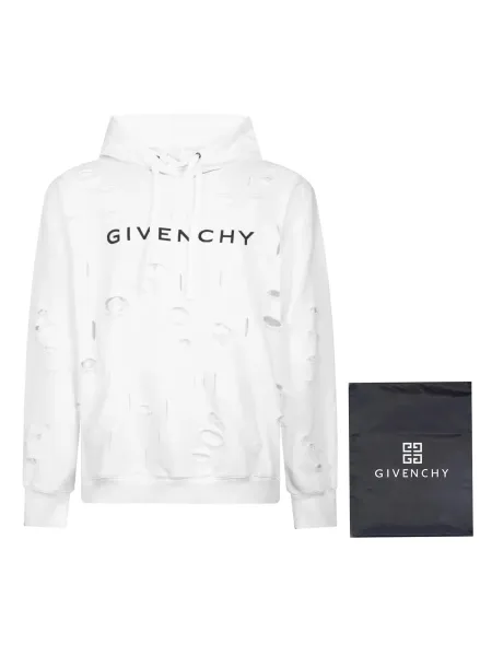 Givenchy Logo Hoodie Black - 7