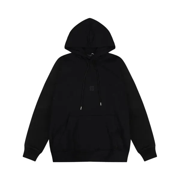 Givenchy Logo Hoodie Black - 9