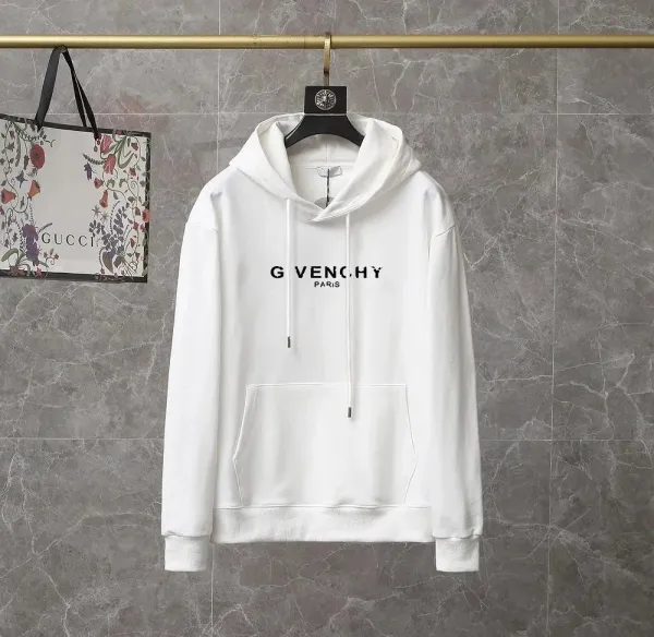 Givenchy Logo Hoodie Black - 12
