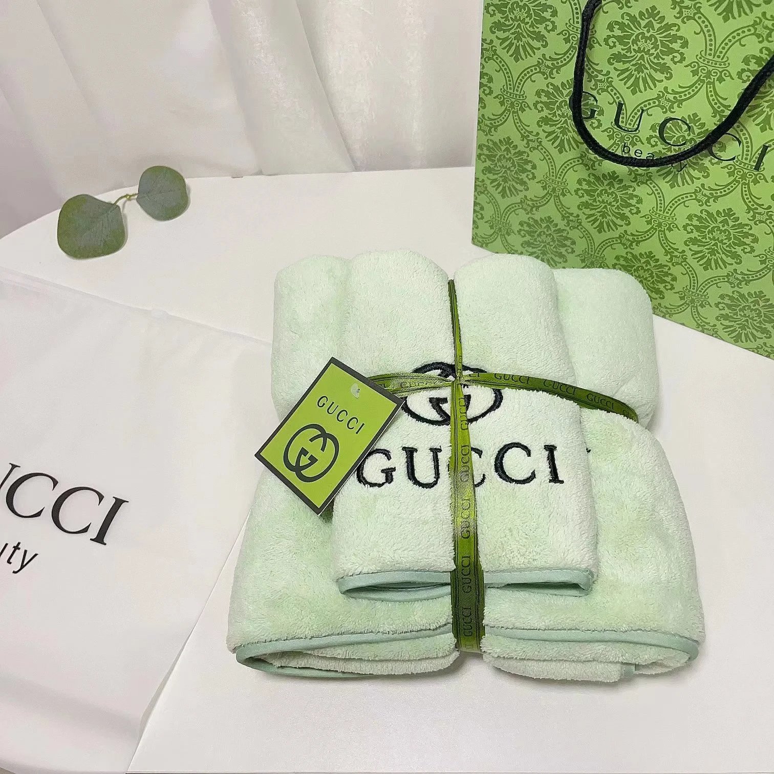 New Designer Style Bath & Beach Towel Set for Couples – Embossed Bath Towel + Hand Towel 2-Piece ..., title