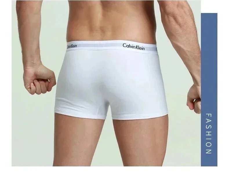 Calvin Klein Cotton Stretch Gray Boxer Briefs - 7