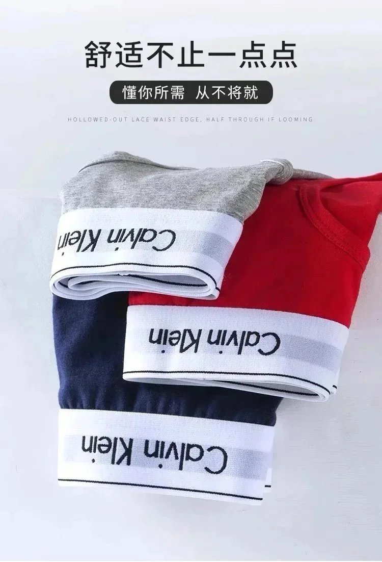 Calvin Klein Modern Cotton Brief White Red Gray Underwear - 8