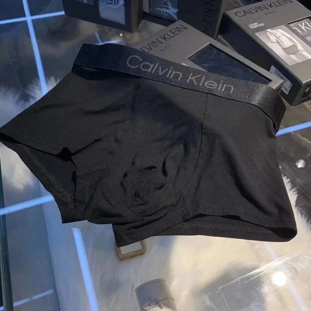 Calvin Klein Modern Cotton Boxer Briefs in Gray, White, and Black - 6