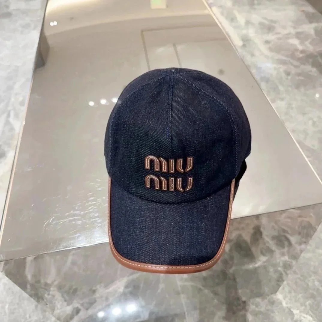 Miu Hats Logo Baseball Cap — 21