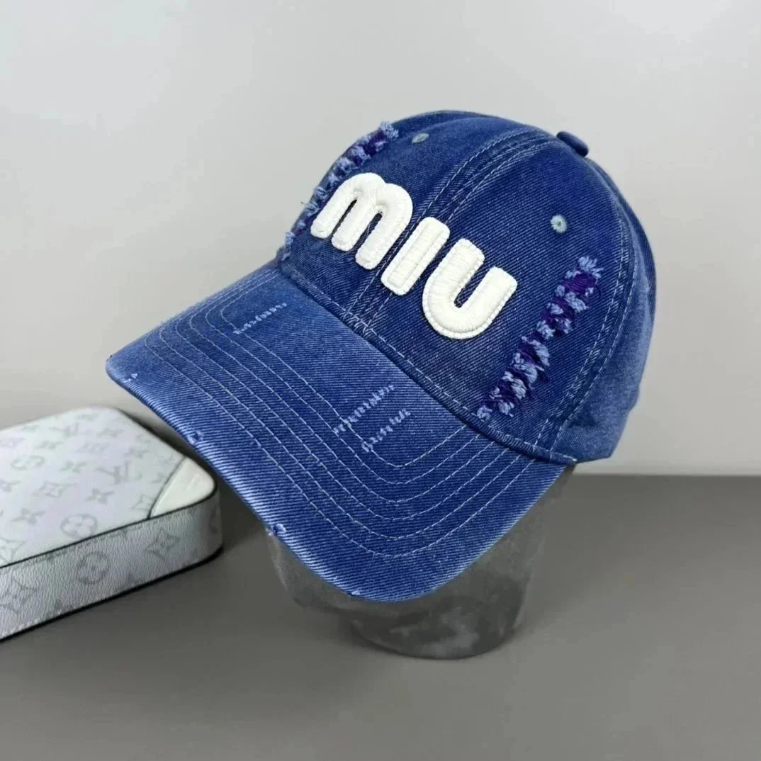 Miu Hats Logo Baseball Cap — 25