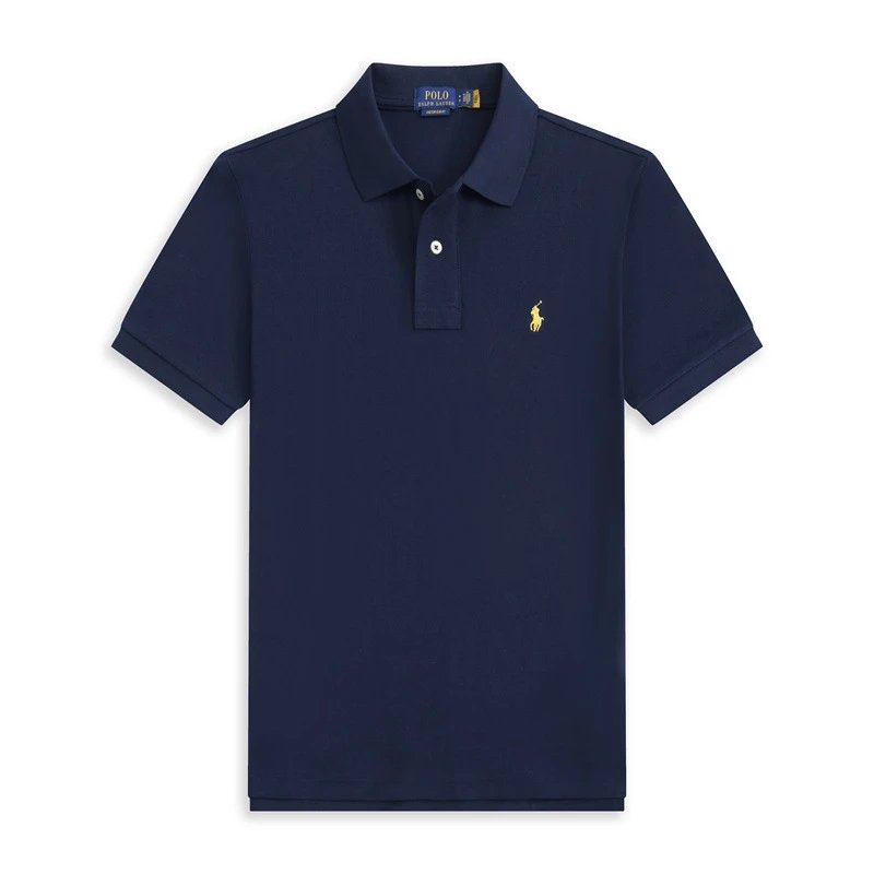 Polo Shirt with Pony Print