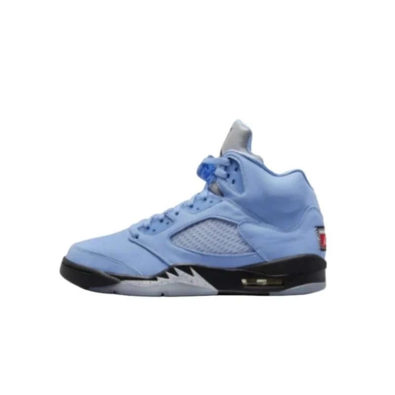AJ5 Original Box Authentic University Blue