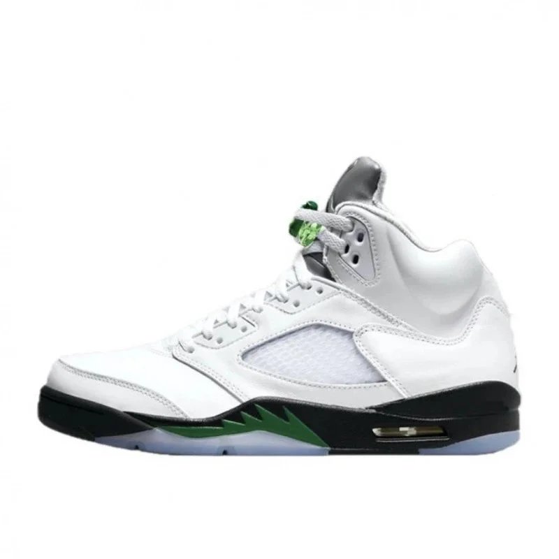 AJ5 Original Box Authentic Lucky Green