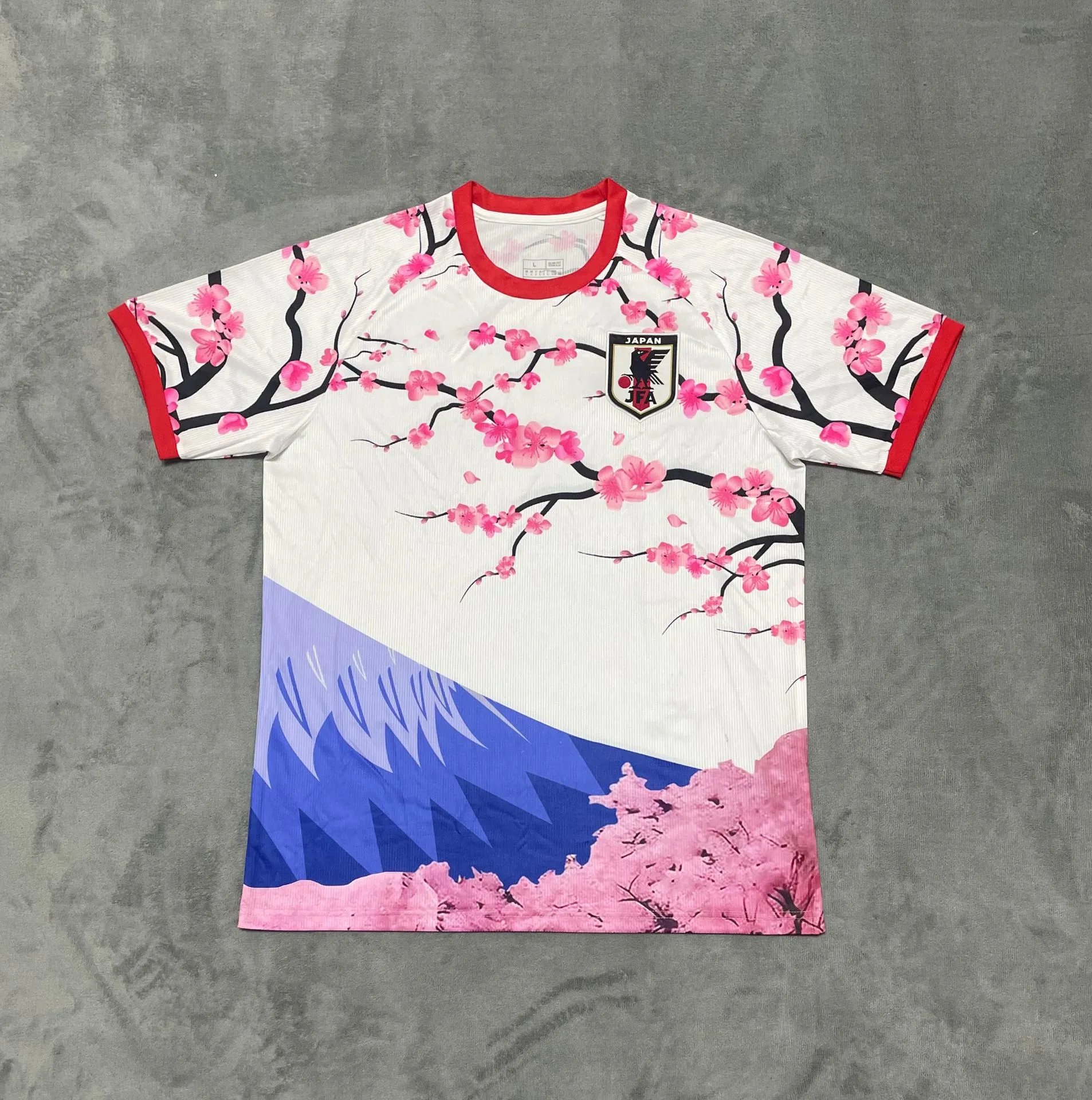 Powder Blue Japanese Cherry Blossoms