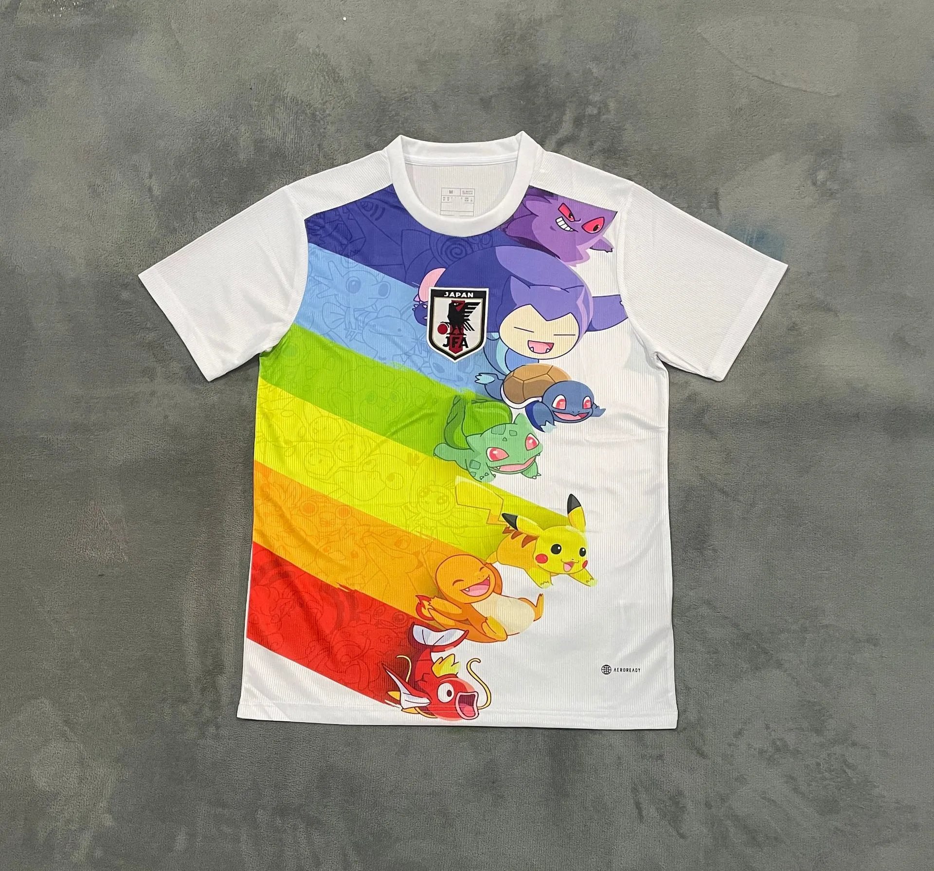White Japanese Rainbow Pokémon