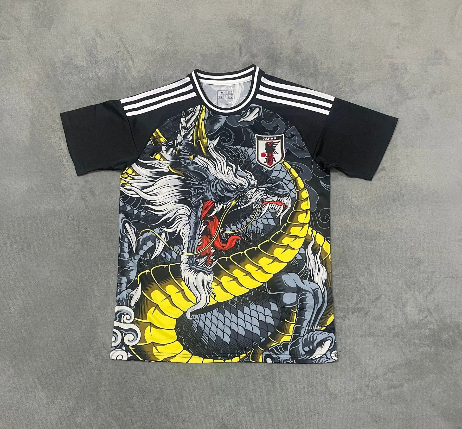 Black Yellow Japanese Black Dragon
