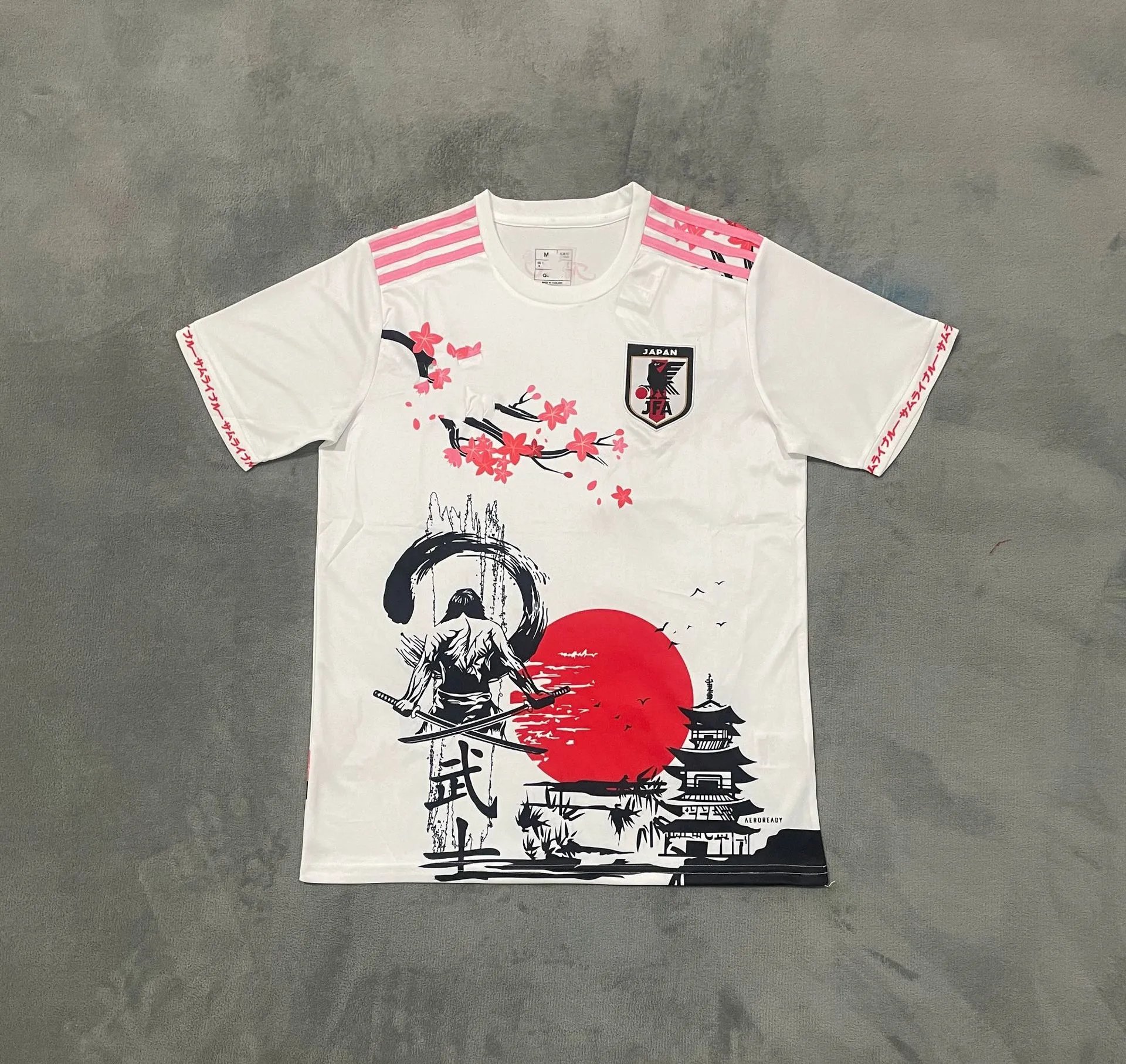 Japanese Pink Cherry Blossom Samurai