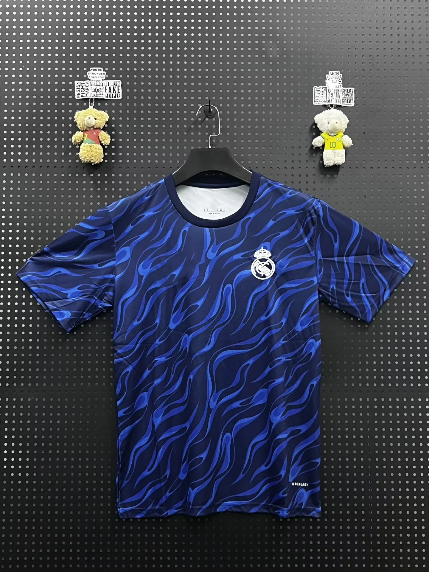 2526 Real Madrid Blue Training Shirt
