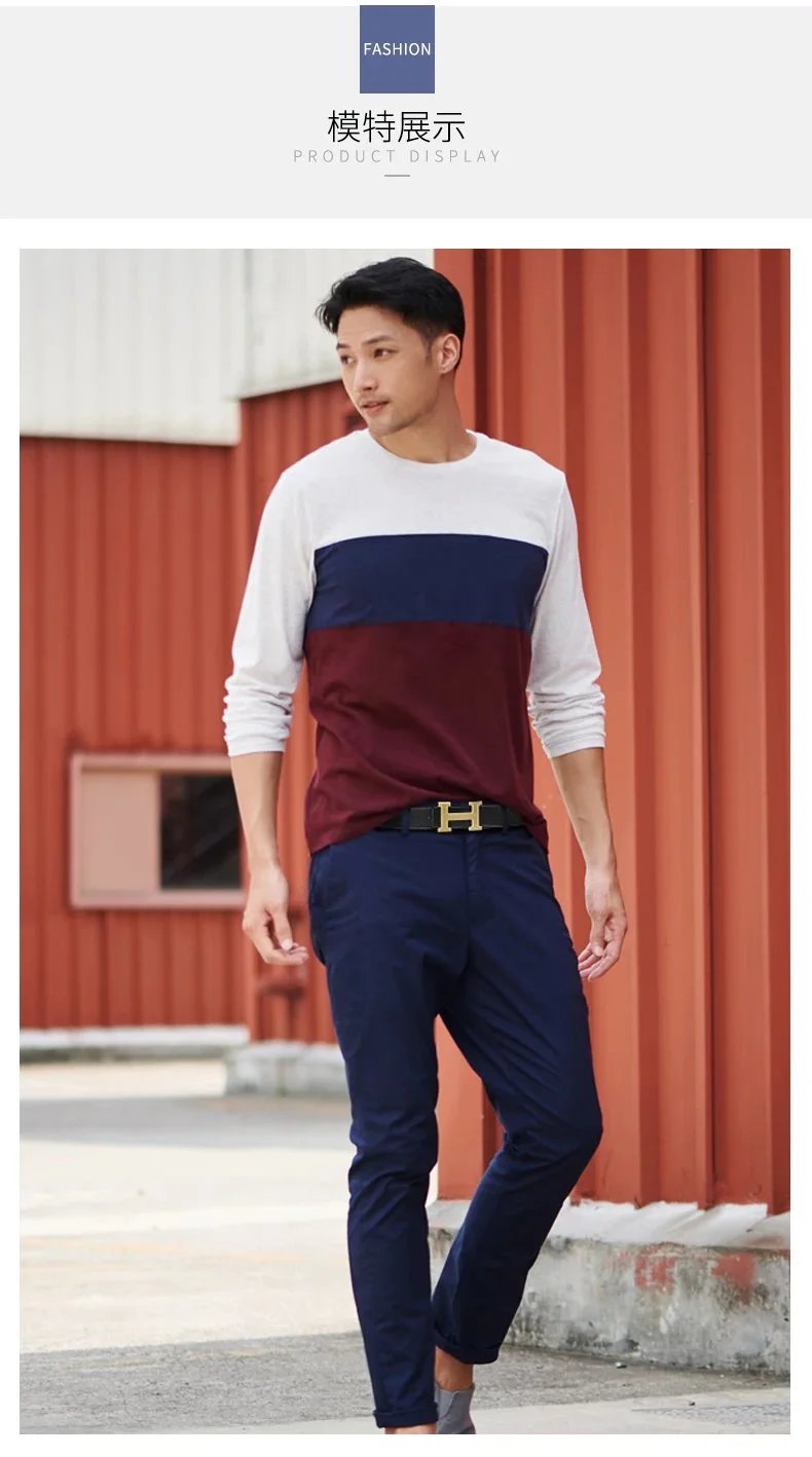 Color Block Long Sle