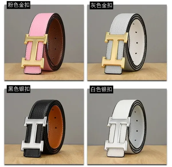 Hermès Constance Belt Tan Leather with Silver H Buckle - 6