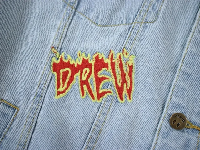 Drew Jackets Graphic Patch Denim Jacket product detail image 9