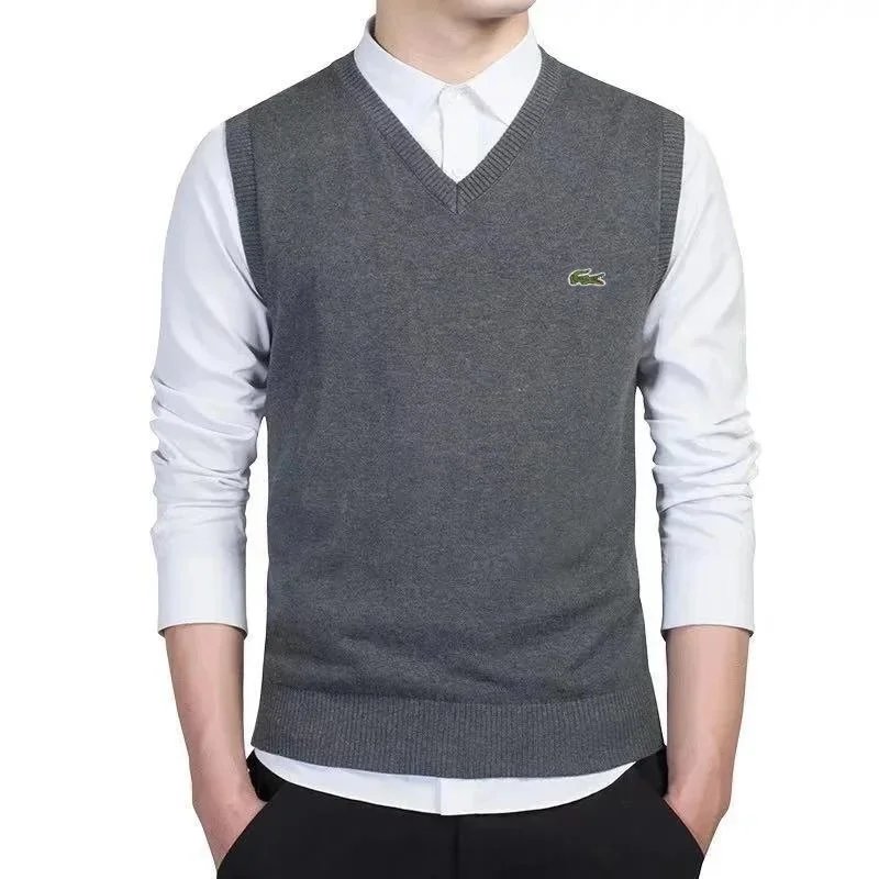 Lacoste Knitwear Crewneck knit sweater with crocodile logo image 9