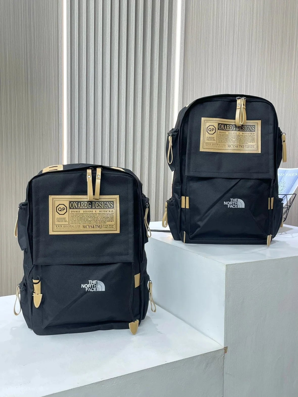 The North Face Onareg Designs Black Casual Backpack