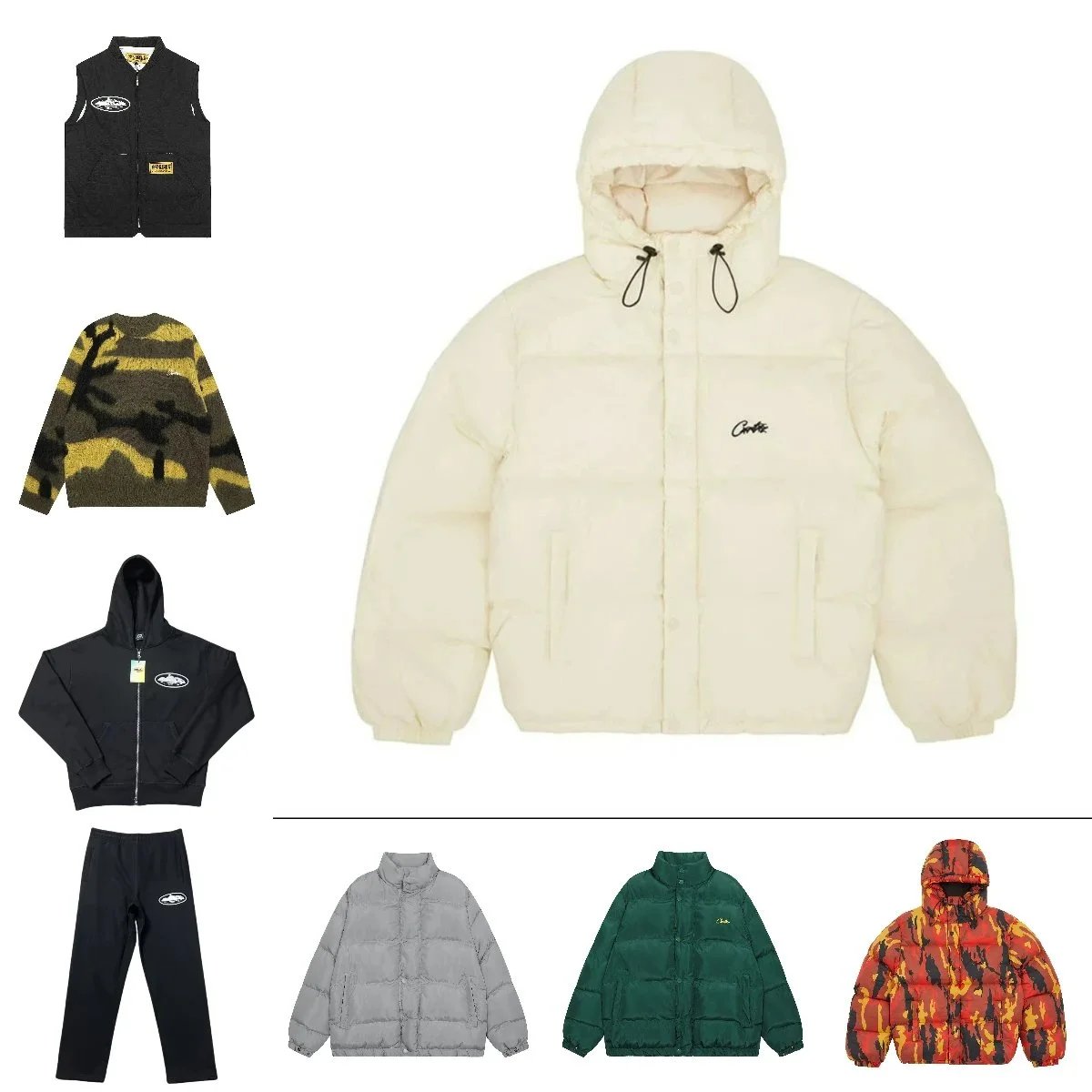 Comfortable and warm down jackets