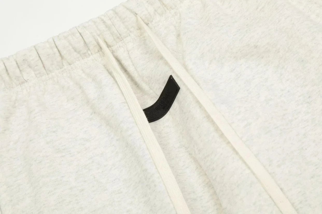 Fear of God Essentials Black Logo Sweatpants - 10