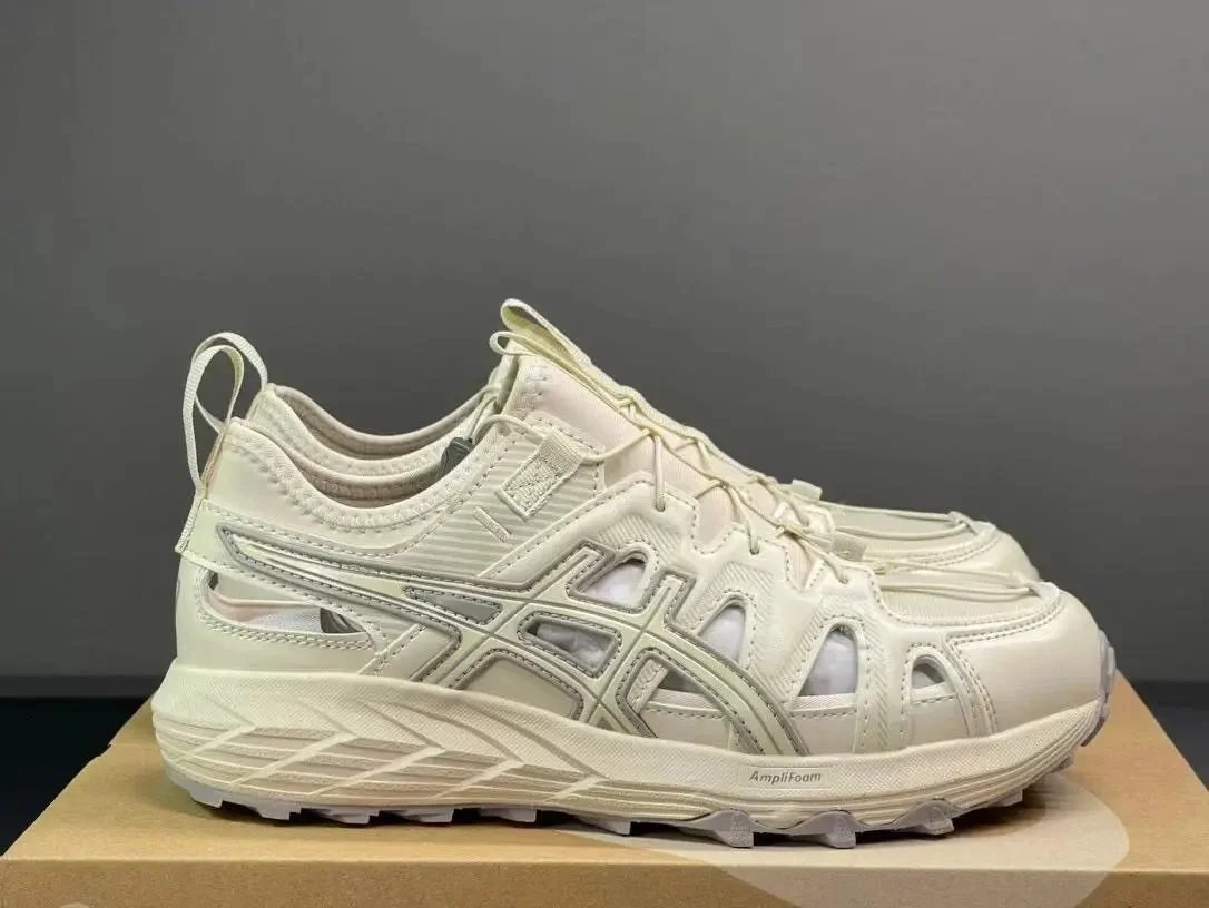 Asics Gel-Scram 4 White Blue Green Orange Running Shoes - 10