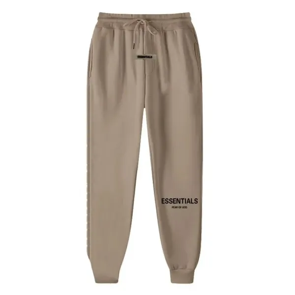 Fear of God Essentials Jogger Beige Sweatpants - 1